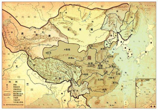 小知识:中国古代地图演变过程(历代国土面积版图的变迁历史)