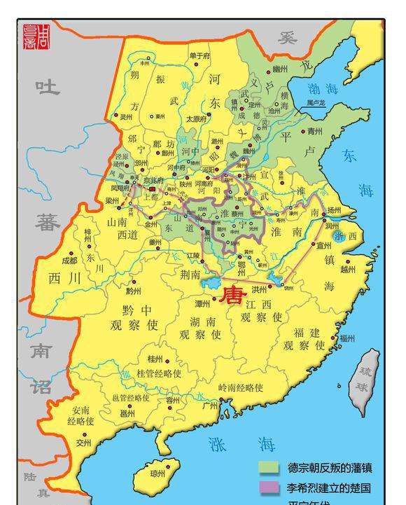 唐朝强盛时期的地图(唐朝版图最大时的疆域地图分析) 