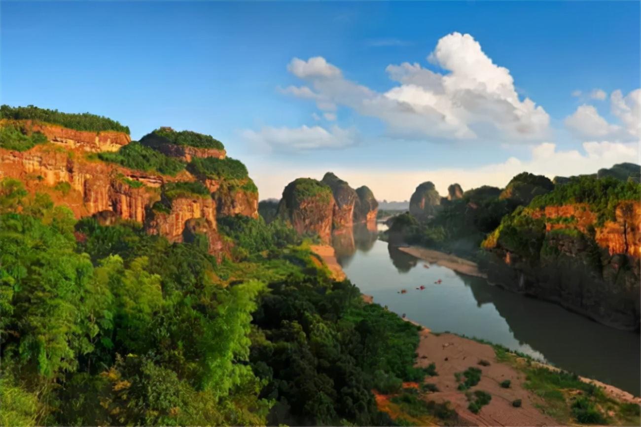 中国丹霞地貌代表景点图片