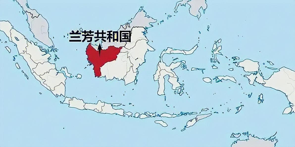 兰芳共和国位置图片