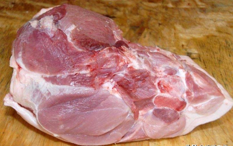 猪前槽肉部位图图片