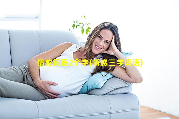 情感词语2个字(情感三字词语)